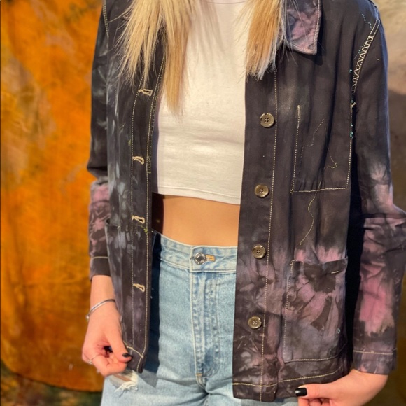 Hand Painted St. Mary Jacket - Picture 8 of 9